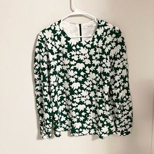 The Fold London Silk Floral Blouse